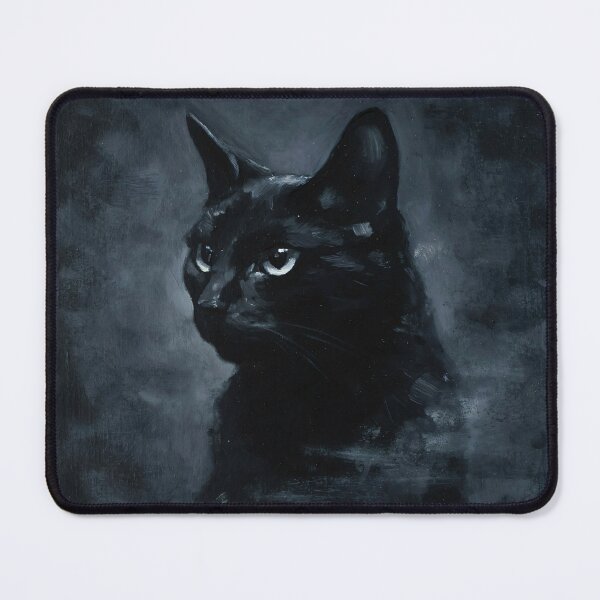 Item preview, Midnight Guardian Black Cat designed and sold by KiraChie.