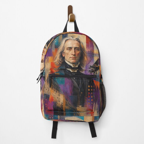 Item preview, Franz Liszt, Hungarian composer, virtuoso and pianist painting. designed and sold by GalleryKauffeld.