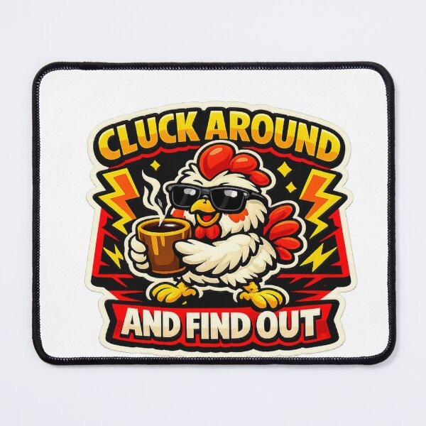 Item preview, Cluck Around And Find Out Chicken designed and sold by Chill Chicken Studio.