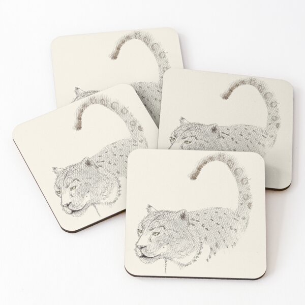 Item preview, The snow leopard designed and sold by Les illustrations d'Adėle L..