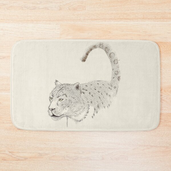 Item preview, The snow leopard designed and sold by Les illustrations d'Adėle L..