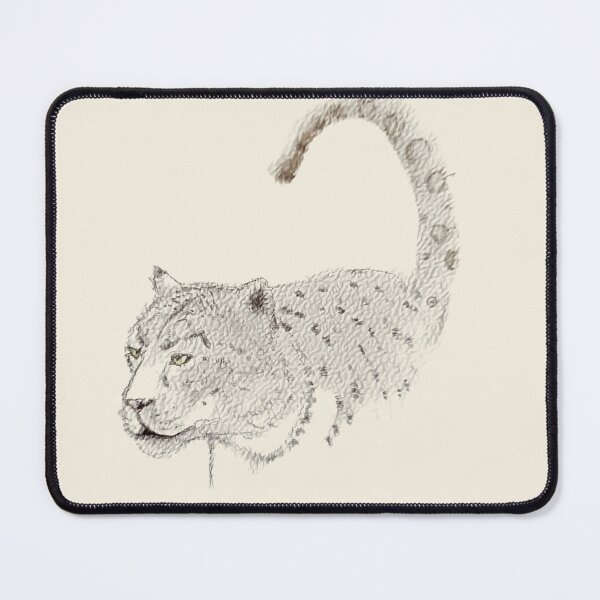 Item preview, The snow leopard designed and sold by Les illustrations d'Adėle L..