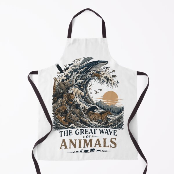 Item preview, The great wave of animals designed and sold by Side Quest Co..