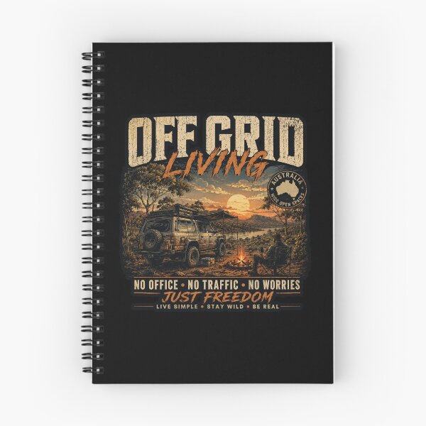 Item preview, Off Grid Living No Office Australian 4WD Camping Wide Open Spaces Aussie Adventure designed and sold by Yellowriversss.