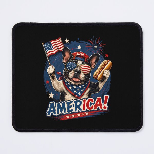 Item preview, Patriotic Frenchie America Flag Sunglasses Dog Lover designed and sold by JerdbordinShop.