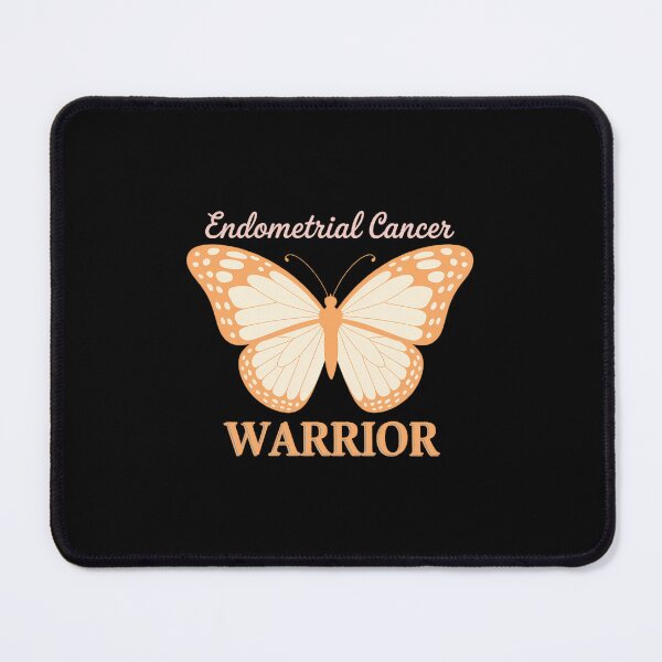 Item preview, Endometrial Cancer Warrior Butterfly  designed and sold by SapfireStuArt.