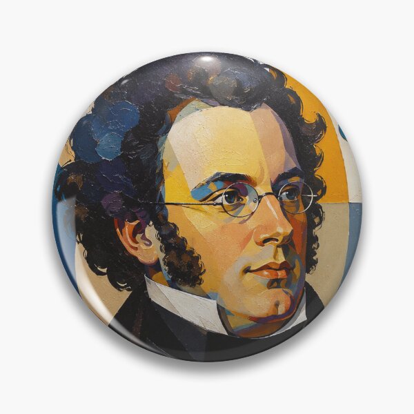 Item preview, Franz Schubert, Austrian composer painting. designed and sold by GalleryKauffeld.