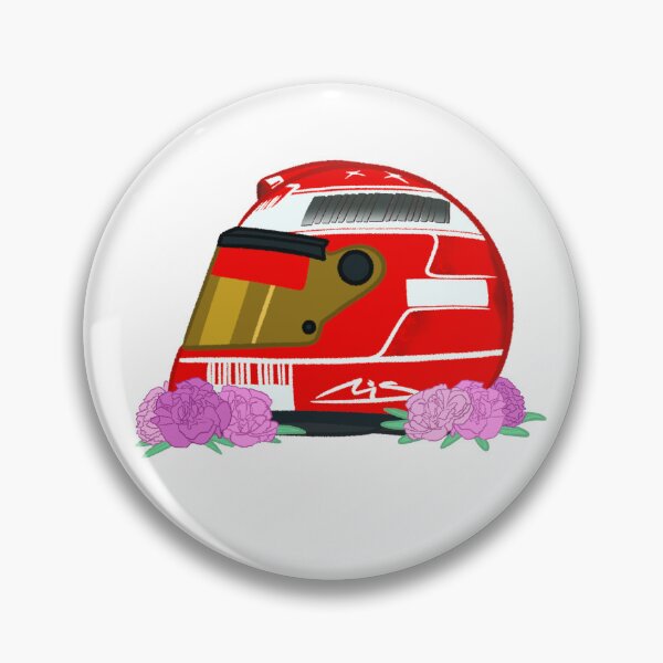 Item preview, Michael Schumacher 2007 Helmet With Flowers  designed and sold by OriDraws.
