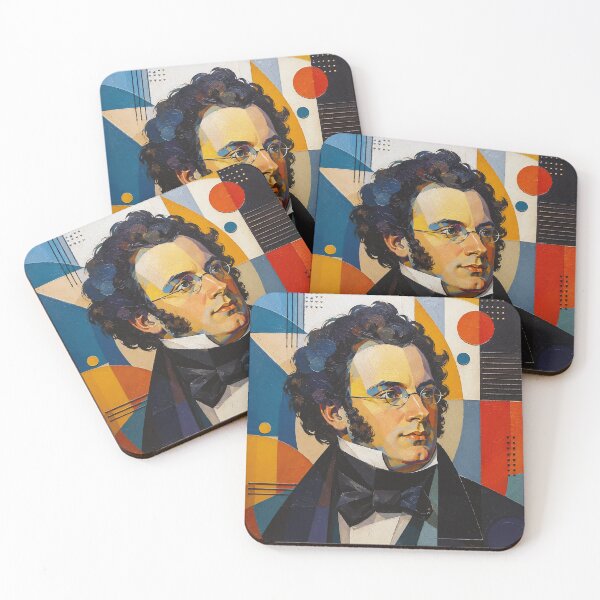 Item preview, Franz Schubert, Austrian composer painting. designed and sold by GalleryKauffeld.