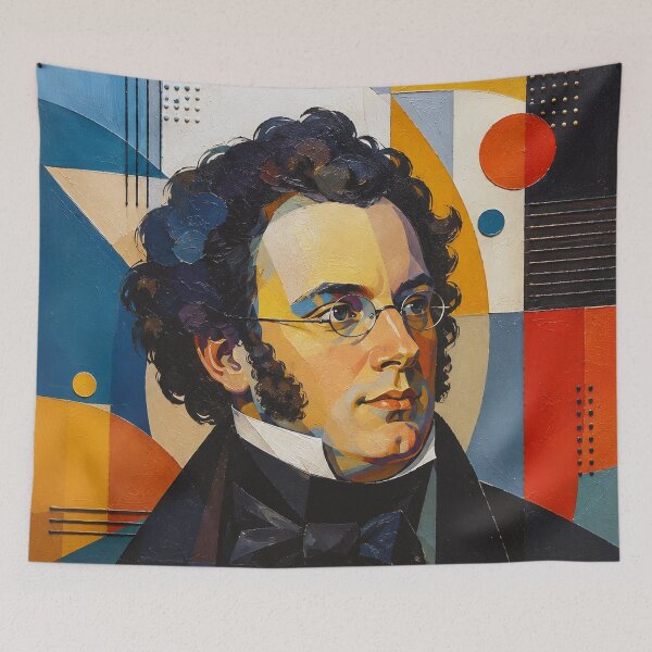 Item preview, Franz Schubert, Austrian composer painting. designed and sold by GalleryKauffeld.