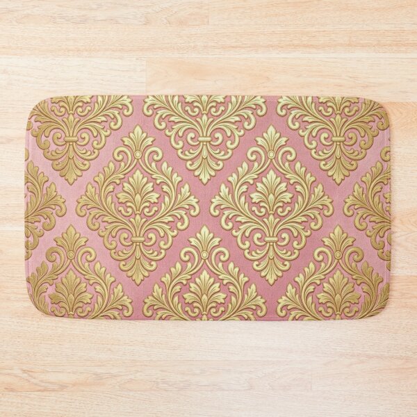 Item preview, Pink Ombre & Gold Damask designed and sold by DesignsByPrnces.
