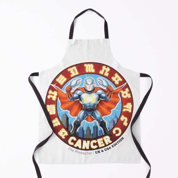 Item preview, Cancer The Protector Zodiac Superhero Badge Art designed and sold by Zodiac Celestial Art.