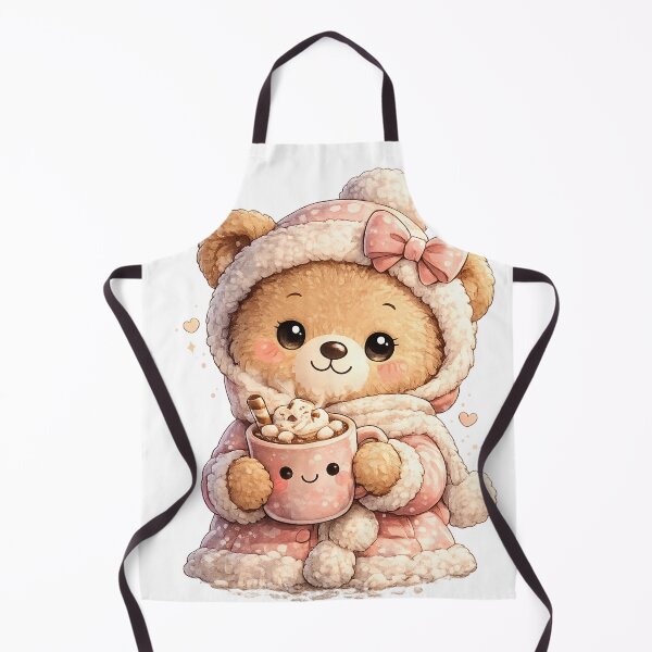 Item preview, Cute Teddy Bear Sticker | Cute Plush Bear Design | Adorable Kawaii Animal Art designed and sold by VasiArtLab.