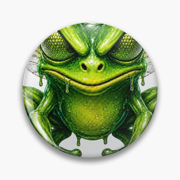 Item preview, Slime Grumpy Fly Frog! designed and sold by Monster Daze.