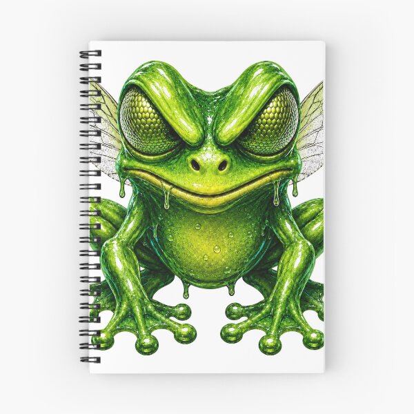 Item preview, Slime Grumpy Fly Frog! designed and sold by Monster Daze.