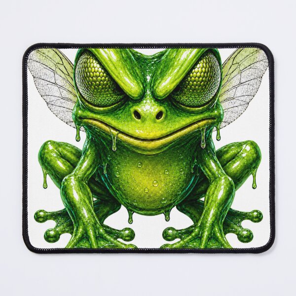 Item preview, Slime Grumpy Fly Frog! designed and sold by Monster Daze.