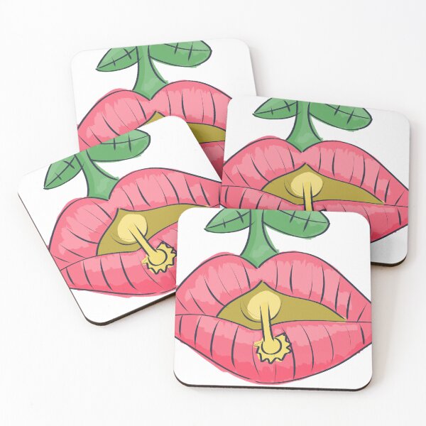 Item preview, psychotria elata lips flower designed and sold by Anxiety Runners.