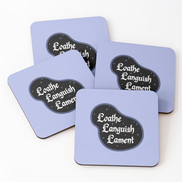 Item preview, Loathe, languish, lament designed and sold by MoonMint.