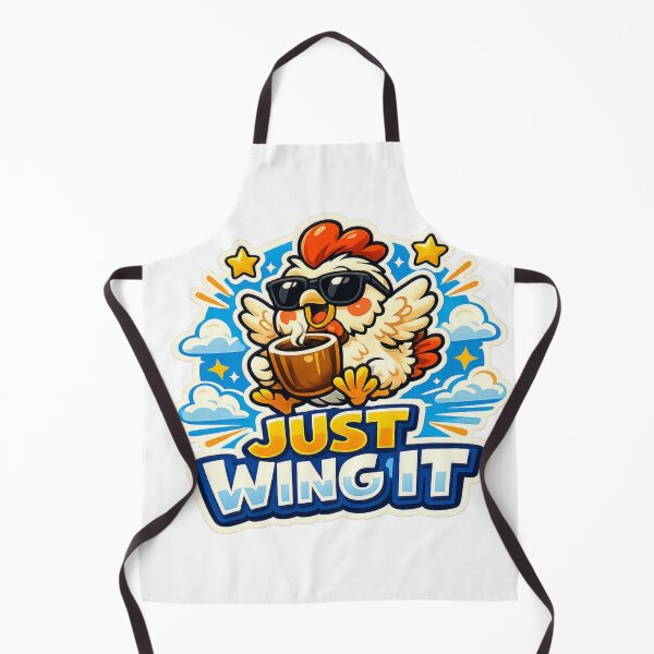Item preview, Just Wing It Chicken designed and sold by Chill Chicken Studio.