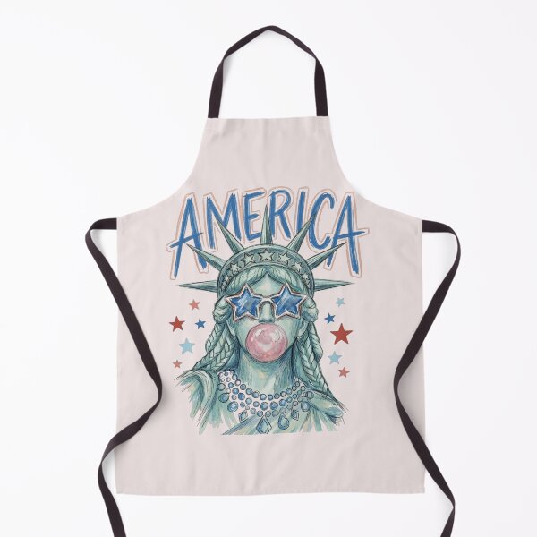 Item preview, Funny  Liberty Bubblegum America Girl designed and sold by DeLafroozdesign.