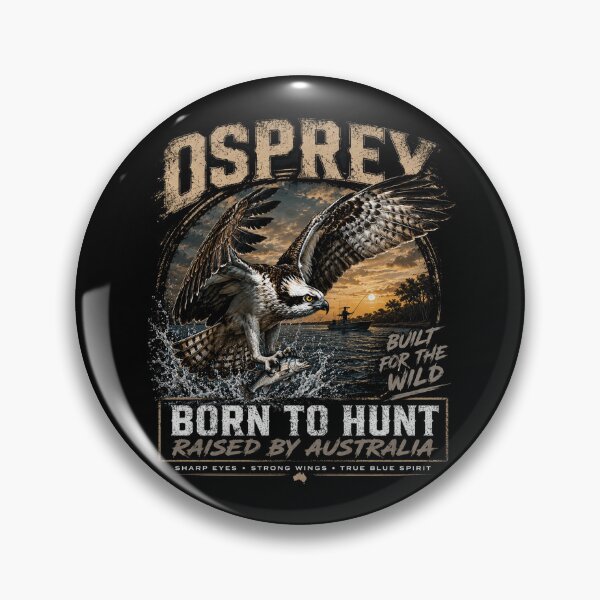 Item preview, Osprey Australia Bird Of Prey Fishing Eagle Sharp Eyes Strong Wings designed and sold by Yellowriversss.