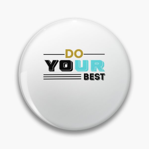 Item preview, Do Your Best Typography Inspirational Quote Aesthetic designed and sold by RadiantReza.