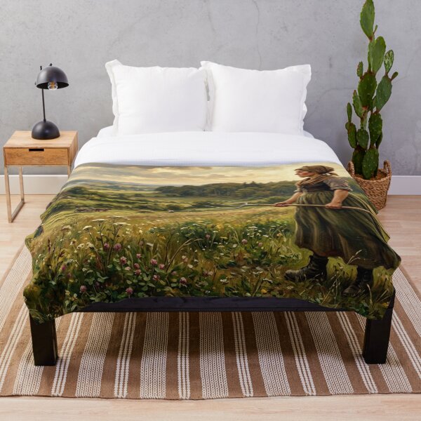 Item preview, Rural evening stillness in summer designed and sold by Sigtrix.