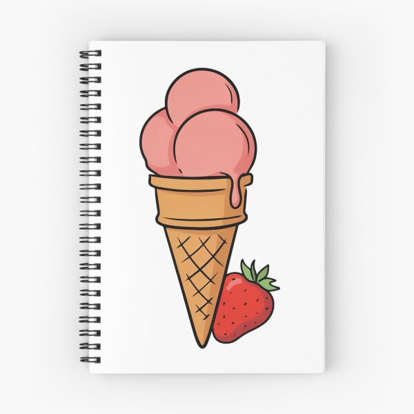 Item preview, Strawberry Ice Cream designed and sold by ArcticFoxStudio.
