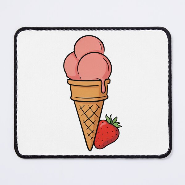 Item preview, Strawberry Ice Cream designed and sold by ArcticFoxStudio.
