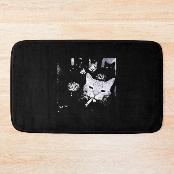 Item preview, Funny Gangster Cat Smoking Cat designed and sold by ShaverJr3000.