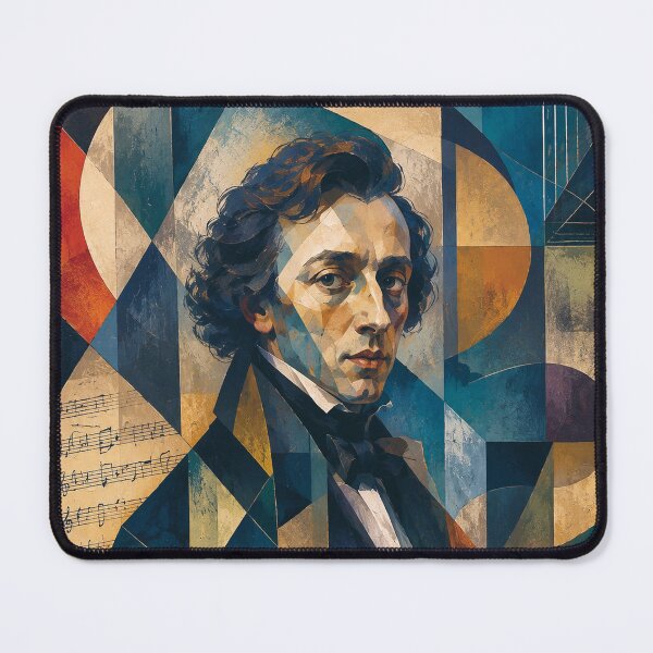 Item preview, Frederic Chopin, Polish composer and virtuoso pianist painting. designed and sold by GalleryKauffeld.