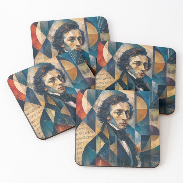 Item preview, Frederic Chopin, Polish composer and virtuoso pianist painting. designed and sold by GalleryKauffeld.