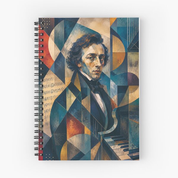 Item preview, Frederic Chopin, Polish composer and virtuoso pianist painting. designed and sold by GalleryKauffeld.