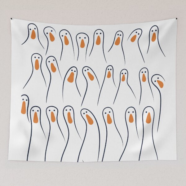 Item preview, Silly Goose Family - White Background designed and sold by IvysCreativityHouse.