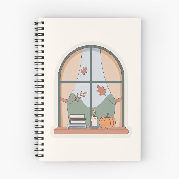 Item preview, Autumn Window Nook Cozy Fall Art designed and sold by TrendMorphic.