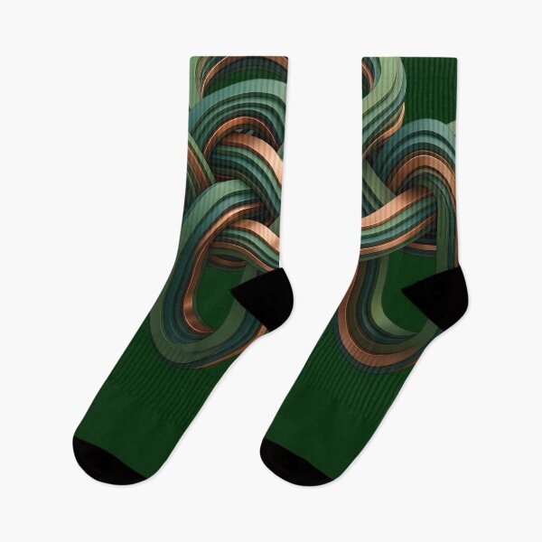 Item preview, Abstract 3D Ribbon Art Modern Minimalist Design designed and sold by artscripts.