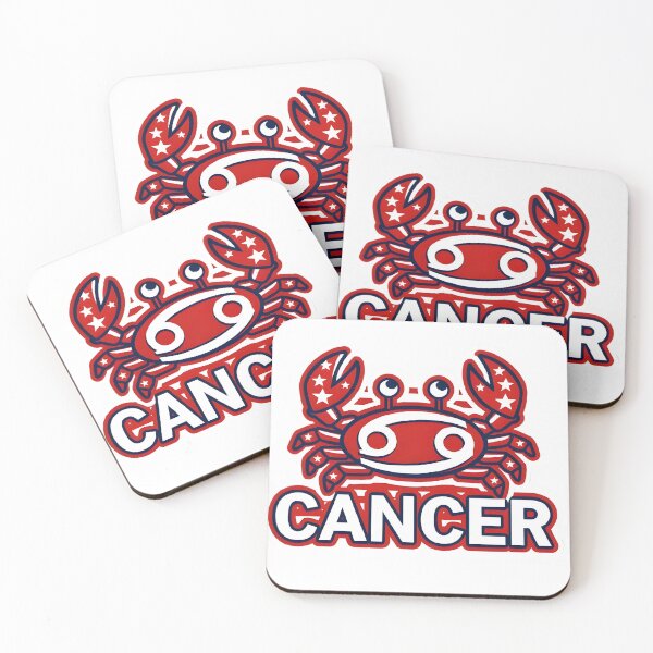 Item preview, Cancer Crab Patriotic Star Zodiac Sports Logo Art designed and sold by Zodiac Celestial Art.