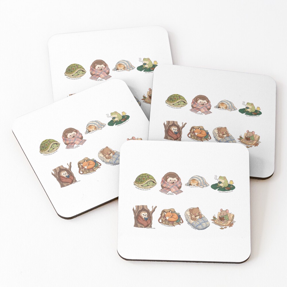 Item preview, Coasters (Set of 4) designed and sold by WillowerStudio.