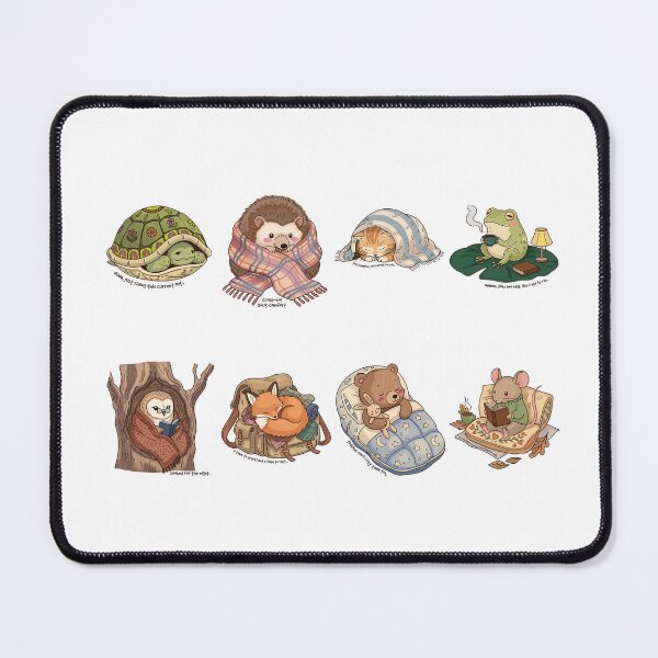 Item preview, The Gentle Creatures Club Sticker Collection Sticker Pack designed and sold by WillowerStudio.