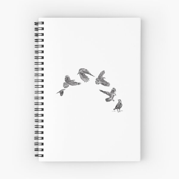Item preview, Crow landing drawing  designed and sold by Glockers99.
