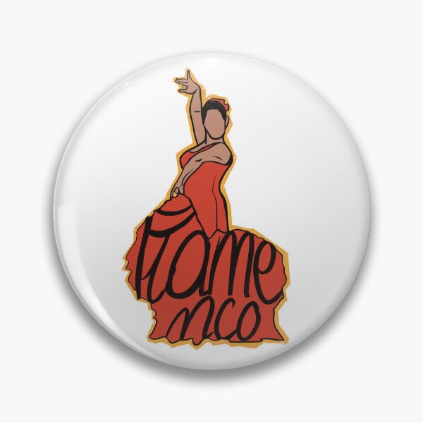 Item preview, Flamenco – expressive hand‑drawn illustration designed and sold by WorldOFaMillion.