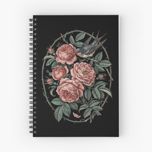 Item preview, Swallow in Wild Roses designed and sold by darudcraft.