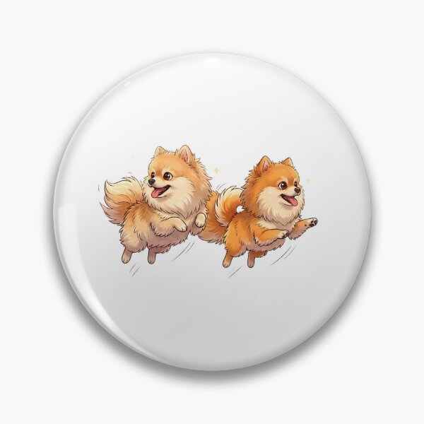 Item preview, Fluffy Pomeranians designed and sold by Stenbie.