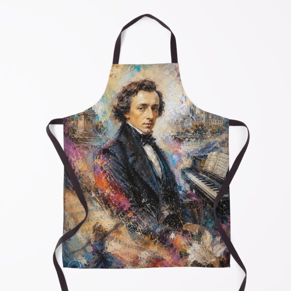 Item preview, Chopin, Polish composer and virtuoso pianist painting. designed and sold by GalleryKauffeld.