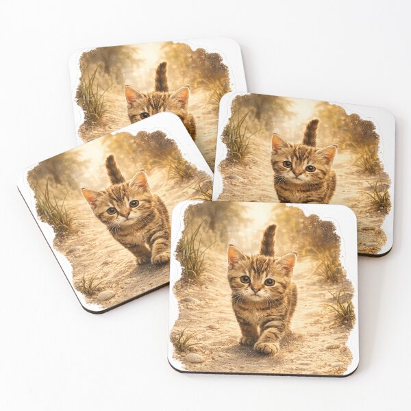 Item preview, Desert Explorer Cat Sticker designed and sold by Genzfirevibes.