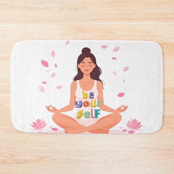 Item preview, ​Be Yourself Yoga and Meditation Art designed and sold by BoldcreationsM.