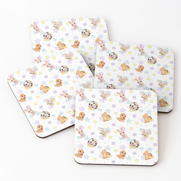 Item preview, Cute Baby Animals Seamless Preschool Pattern designed and sold by Wintorque.