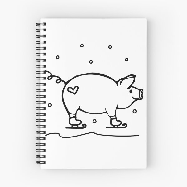 Item preview, Pig skating designed and sold by tarek25.
