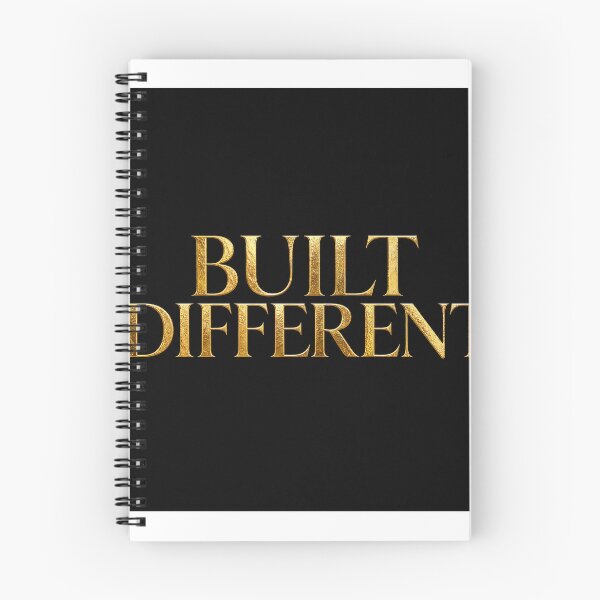Item preview, SilentGold Built different luxury quote designed and sold by SilentGold.