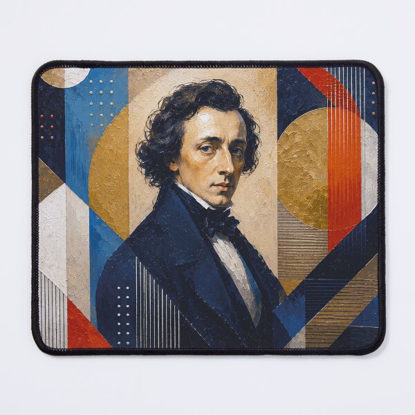 Item preview, Chopin, Polish composer and virtuoso pianist painting. designed and sold by GalleryKauffeld.